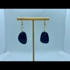☀️blue goldstone earrings ☀️